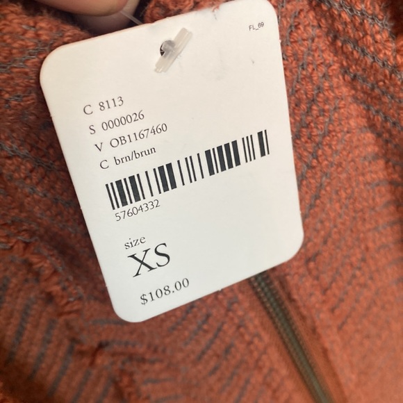 NEW Free People Zip Up Hoodie Oversized NWT - Picture 3 of 7